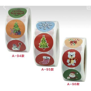 Sticker cuộn Noel