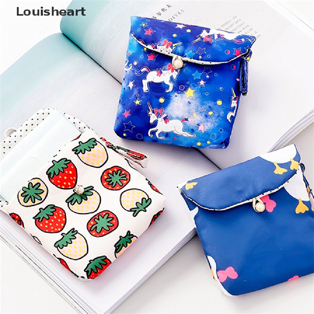 Louisheart Túi Đựng Băng Vệ Sinh / Tiền Xu / Trang Sức / Thẻ Tín Dụng TFG