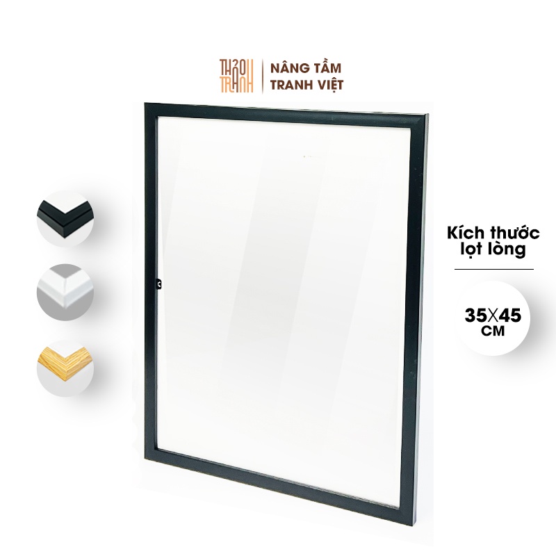 [Mã LIFEXANH03 giảm 10% đơn 500K] Khung Hình Treo Tường 35x45cm Khung Tranh Trang Trí Thảo Tranh KH3545