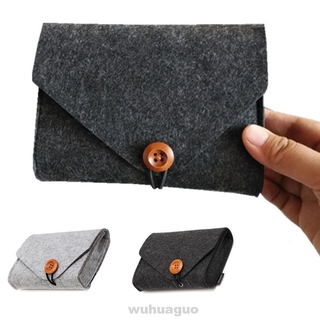 1 Túi Vải Nỉ Đựng Phụ Kiện Điện Tử Đa Năng