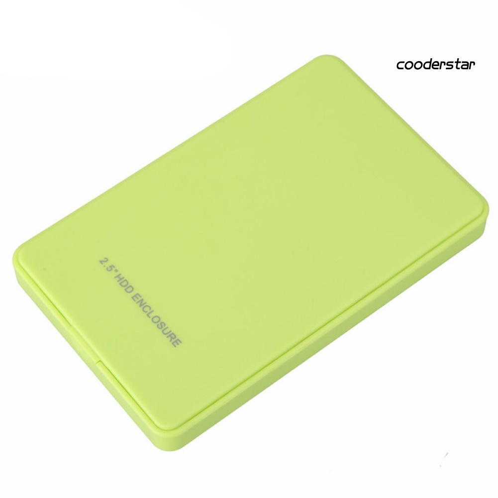 COOD-st USB 2.5inch 2TB SATA HDD SSD Hard Drive External Enclosure Case for PC Laptop