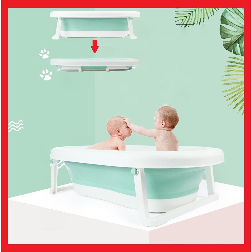 CHẬU TẮM GẤP GỌN CHO BÉ