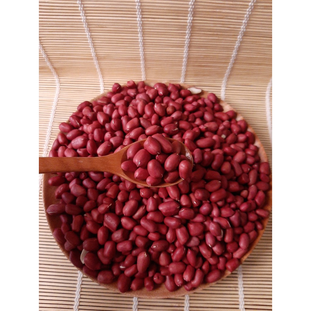 1kg LẠC NHÂN ĐỎ ( đậu phộng đỏ) BÓC TAY  6 THÁNG LẠC NAM ĐỊNH