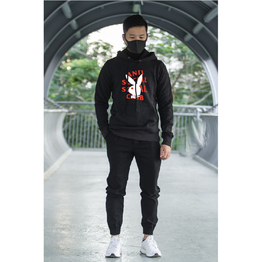 [Ấm như ôm gấu] Áo nỉ Hoodie thu đông  @nti soci@al form suông rộng unisex chất vải nỉ bông, có mũ trùm đầu siêu ấm | BigBuy360 - bigbuy360.vn