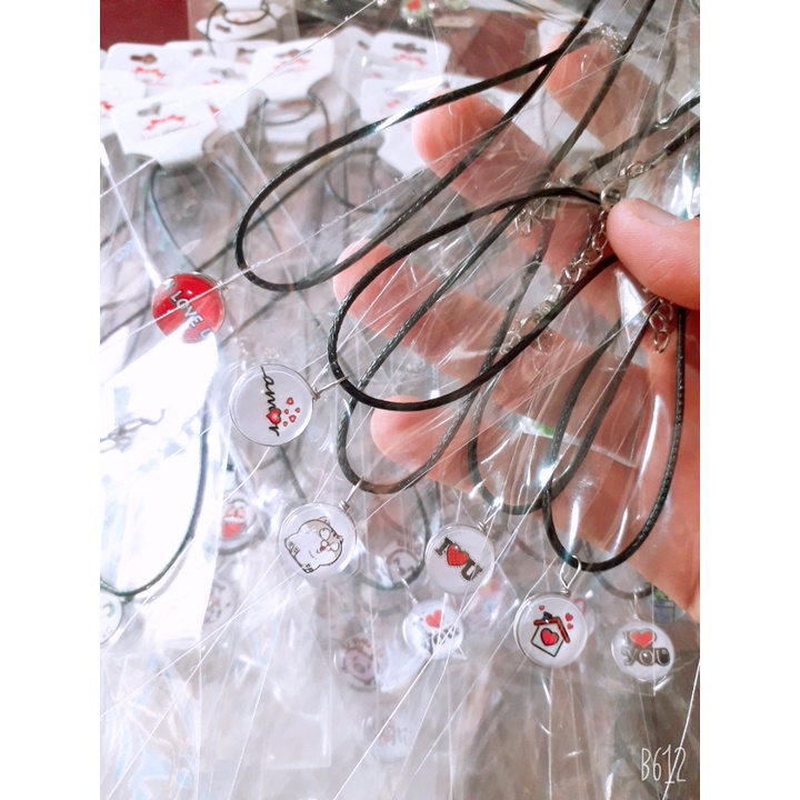 Sỉ 1 set 10 dây chuyền hình dễ thương . Mẫu giao ngẫu nhiên các hình cute
