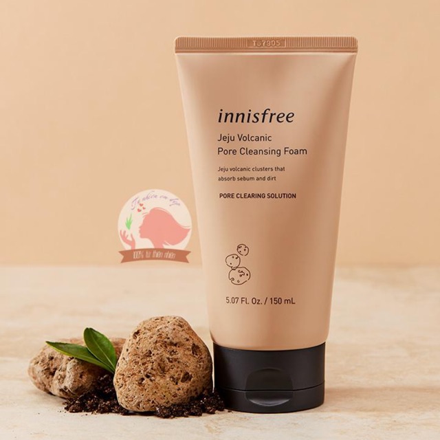 SỮA RỬA MẶT TRO NÚI LỬA INNISFREE JEJU VOLCANIC PORE CLEANSING FOAM