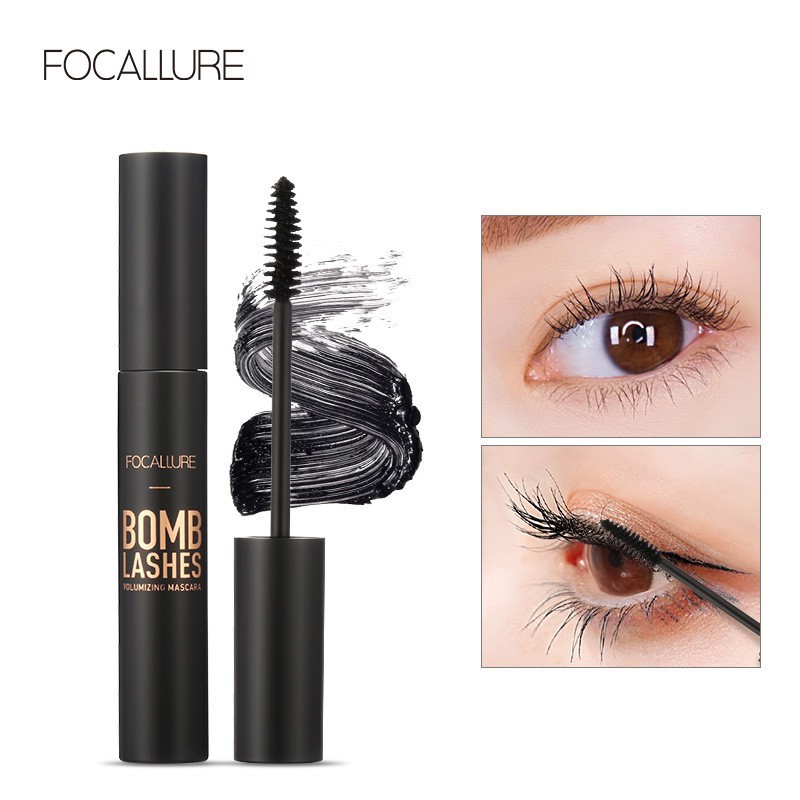 Mascara Focallure làm mi cong dày tự nhiên lâu trôi 10g - Hanayuki Asia