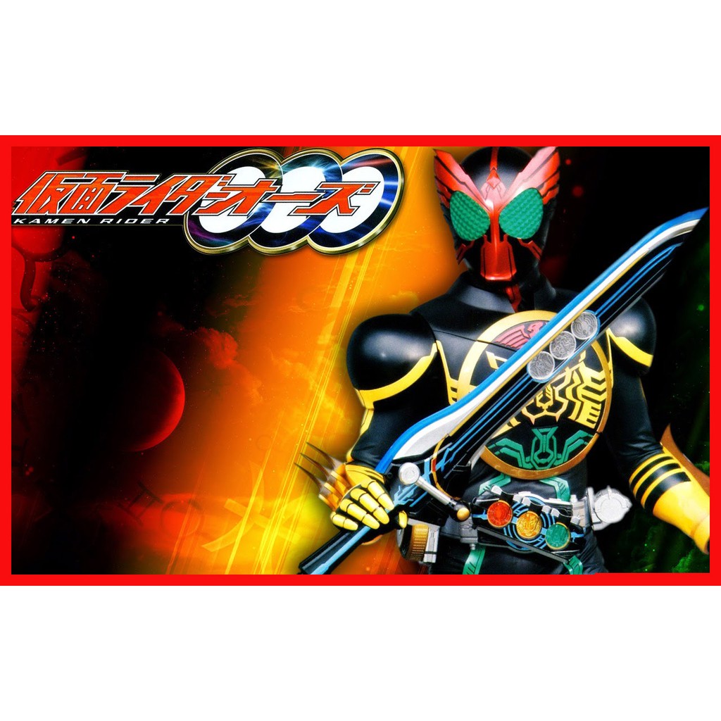 Mô Hình Nhân Vật Kamen Rider Ooo Độc Đáo Sống Động