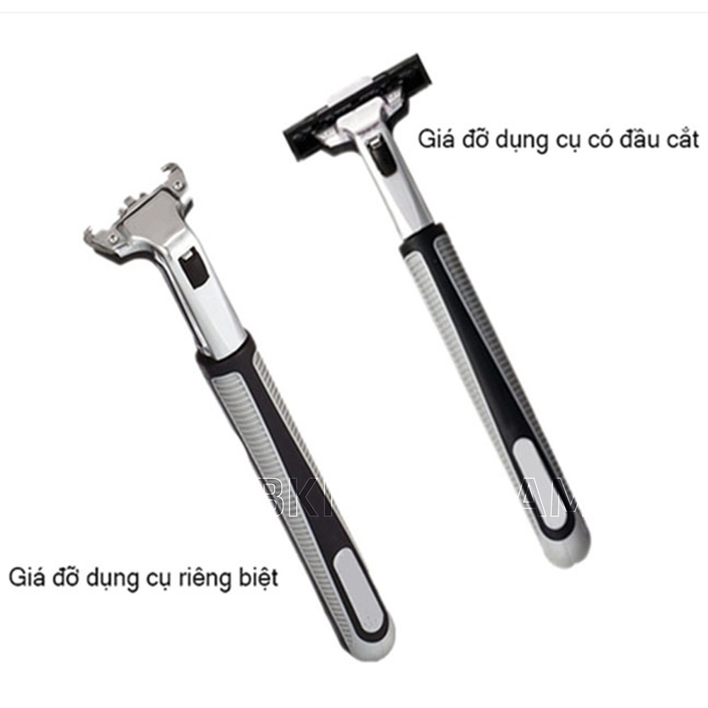 Dao Cạo Râu Combo 36 Lưỡi Dao Kép Tặng Kèm Tuýp Kem Tạo Bọt - CAORAU36L