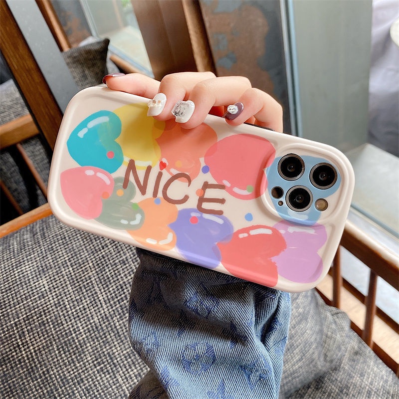 Ốp Điện Thoại Hình Gấu Nhiều Màu Sắc Cho iphone 12 13 11 Pro Max X Xs Max Xr Gue3