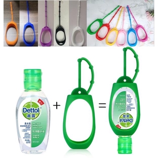 DETTOL (Hàng Mới Về) Bình Đựng Nước Rửa Tay Bằng Silicone Chống Vi Khuẩn 50ml