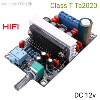 mạch khuếch đại âm thanh class T TA2020 hifi 20wx2
