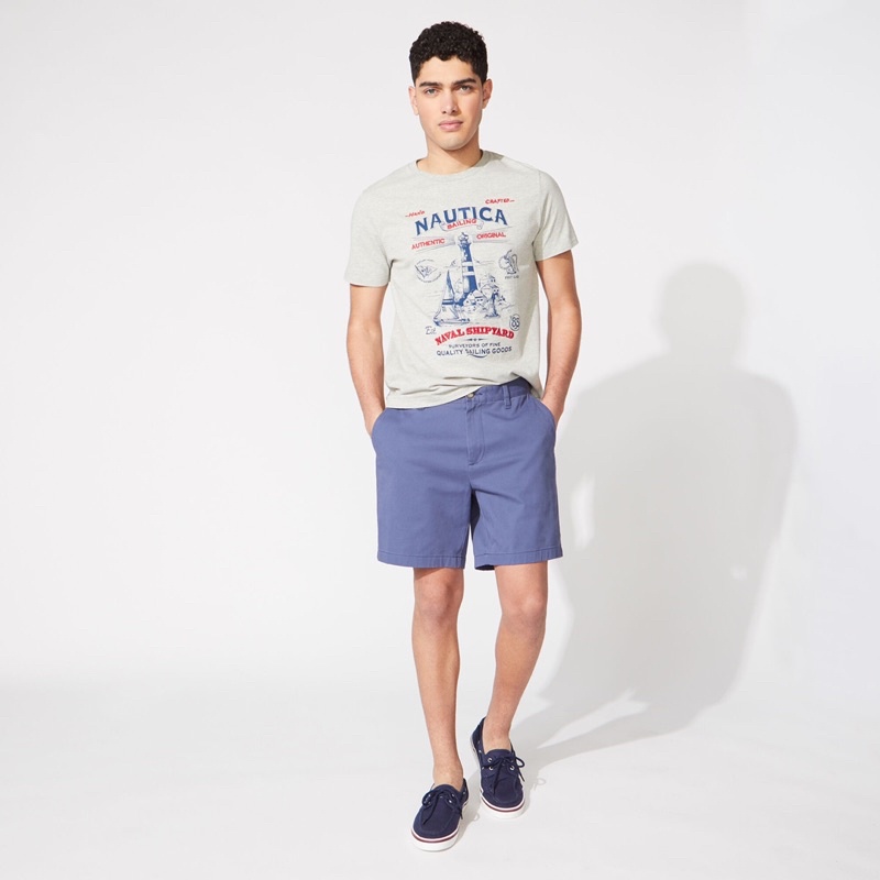 Áo thun nam Nautica size S xách tay US
