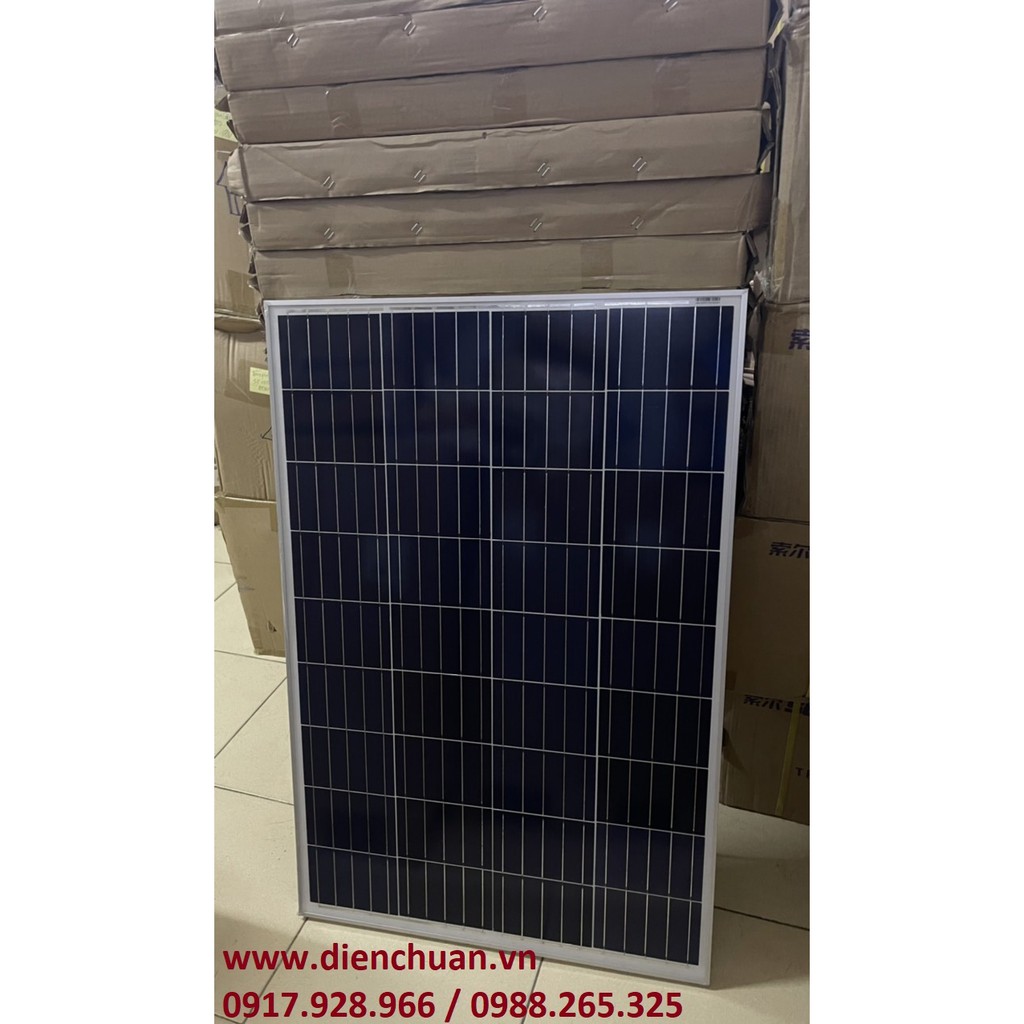 Tấm pin năng lượng mặt trời Poly 100W 18V Hames 100P-36