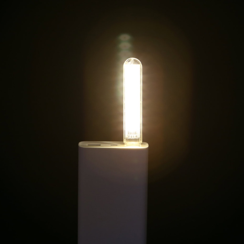 Đèn LED USB Mini Di Động DC 5V 8 LED Chuyên Dụng Cho Máy Tính