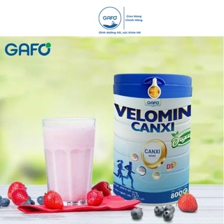 Sữa GAFO Velomin Canxi Lon 800g bổ sung canxi dùng cho người trên 16 tuôi