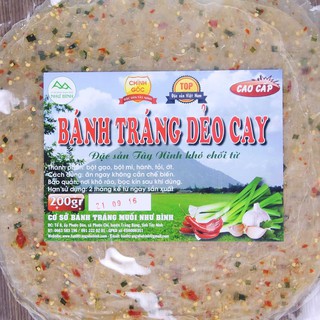 COMBO 2Xấp Bánh Tráng Dẻo Cay 200Gr - Đặc Sản Tây Ninh Khó Chối Từ