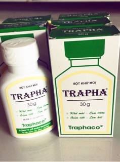 Combo 2 lo BỘT KHỬ MÙI TRAPHA 30g Traphaco