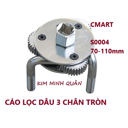 Cảo Mở Lọc Dầu Chân Tròn 70-110mm S0004 C-MART