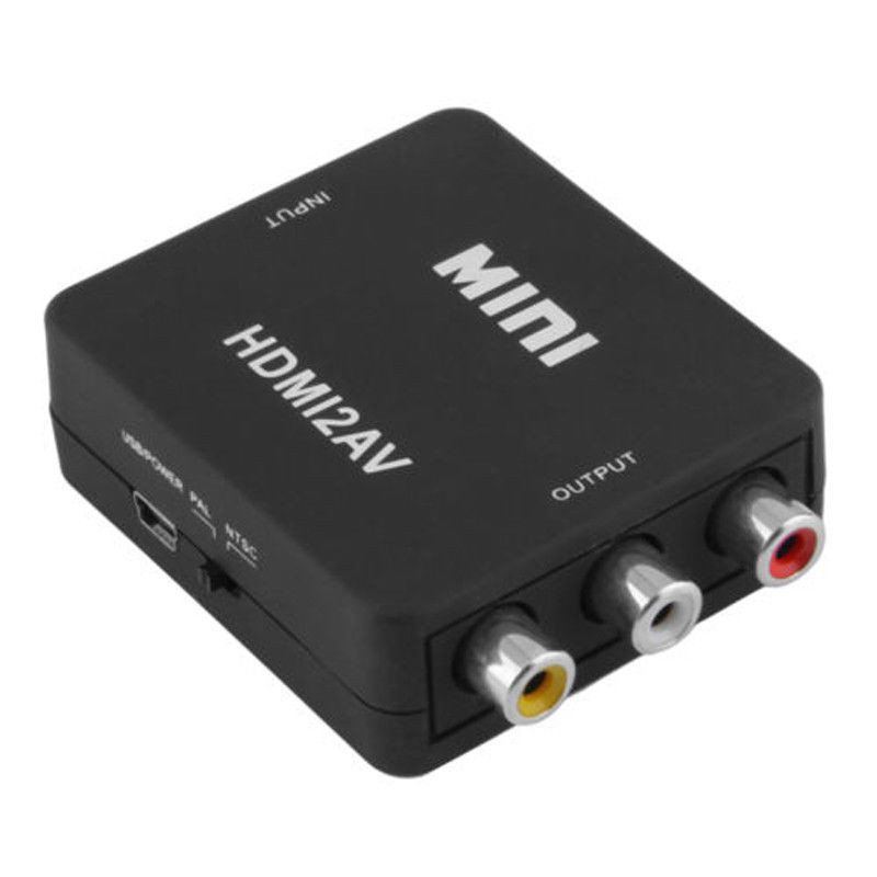 Bộ Chuyển Đổi Mini 1080p Hdmi Sang Rca Av Cvbs Cho Hdtv | BigBuy360 - bigbuy360.vn