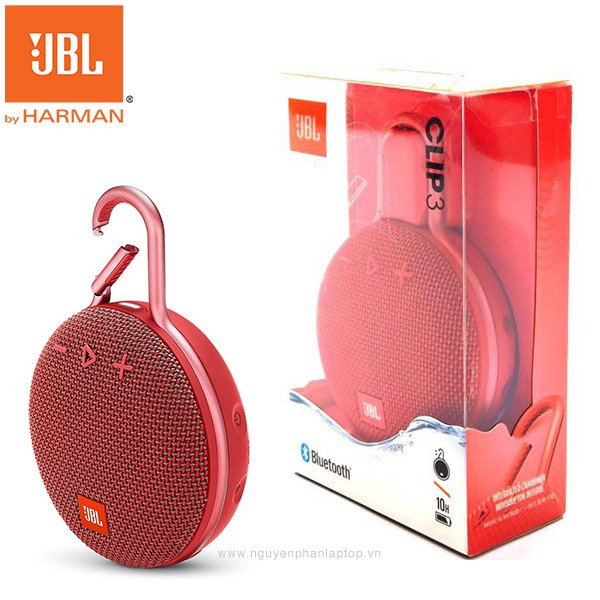 Loa Di Động JBL CLIP 3 [Hàng chính hãng - Nguyên seal hộp]