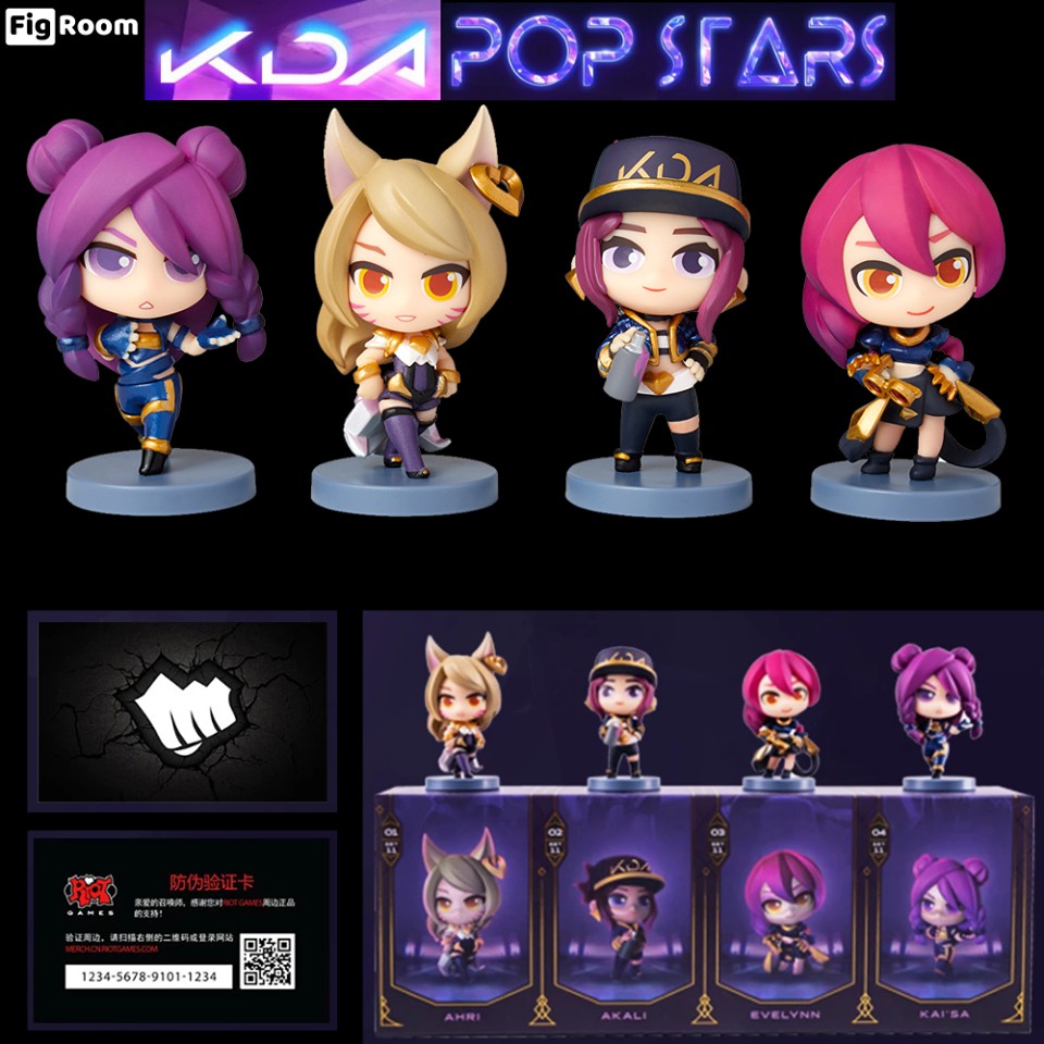 Mô hình LoL Ahri KDA 7cm - Ahri K/DA Figure  - Figure LMHT Liên Minh Huyền Thoại