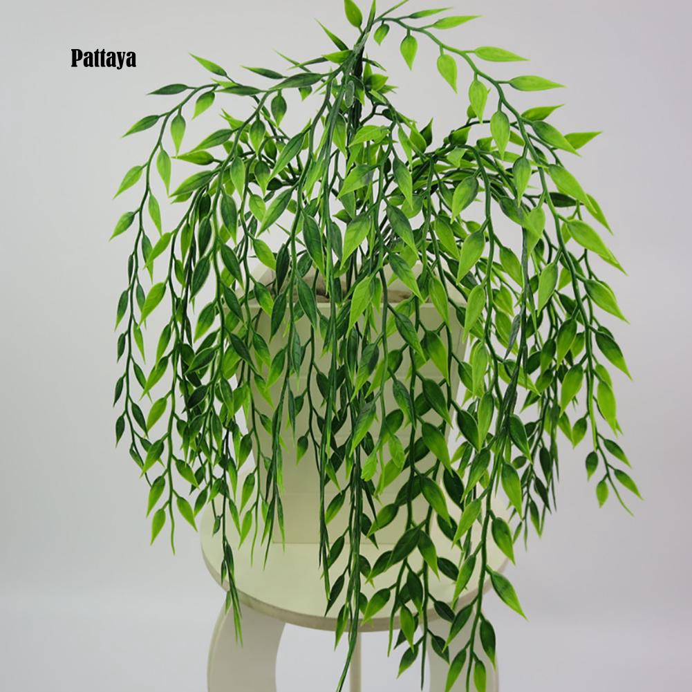 1 Bó Cây Liễu Nhân Tạo Bằng Nhựa Dùng Cho Trang Trí