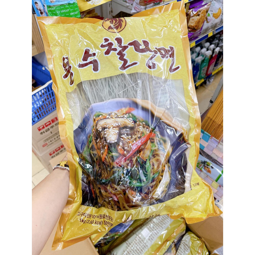 Miến Gogi Hàn Quốc 1KG - MIẾN KHOAI LANG SỢI TO