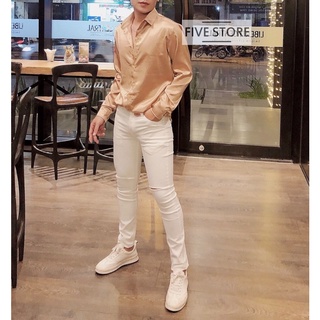 Áo sơ mi lụa gold