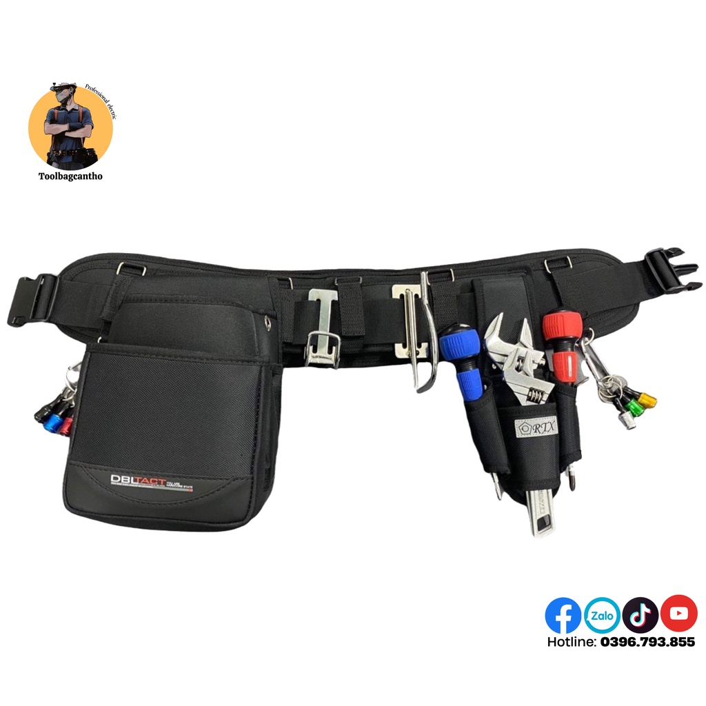Bộ đai chuyên dụng cho thợ điện, camera