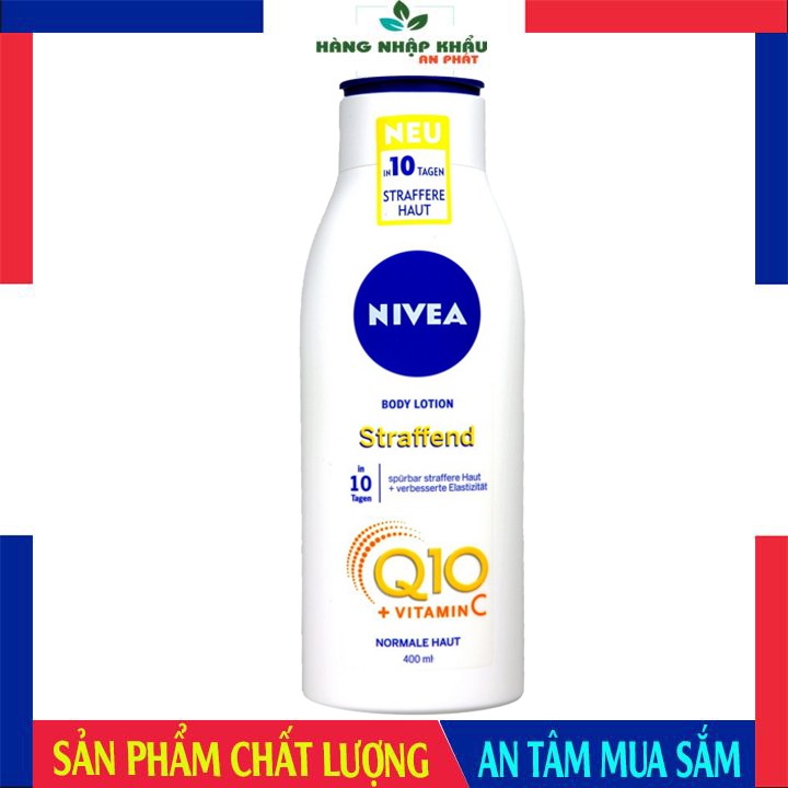 Sữa Dưỡng Thể Nivea Body Lotion Q10 Cho Da Thường, 400ml