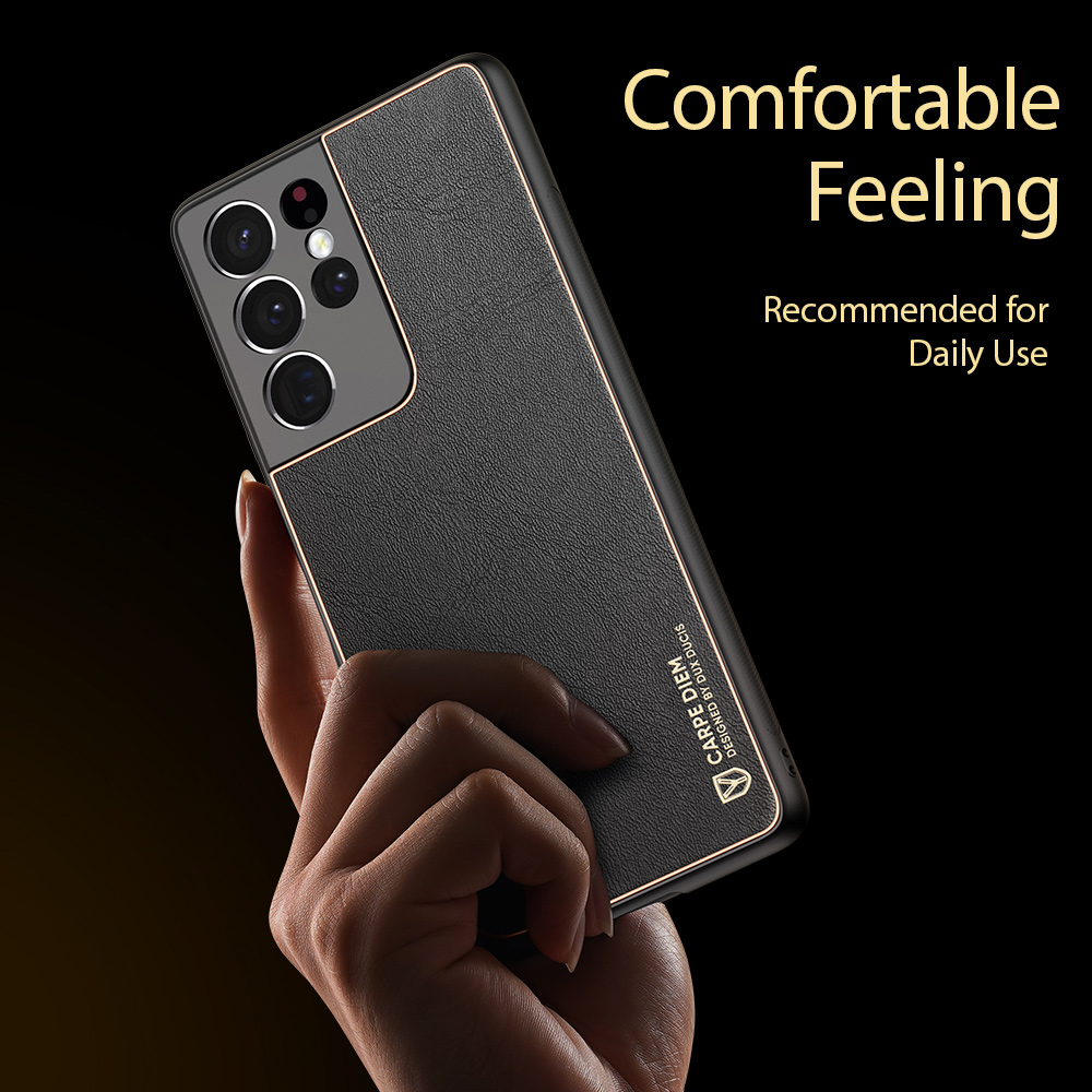 Ốp Điện Thoại DUX DUCIS Da + TPU Chống Trượt Cho Samsung Galaxy S21 Ultra Galaxy S21 Plus