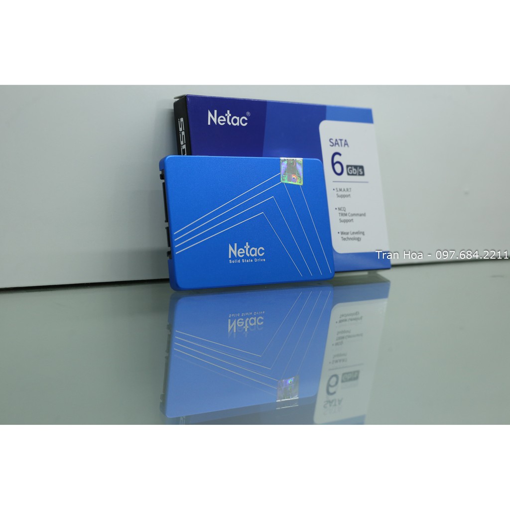 Ổ cứng SSD Netac 120GB SATA III 6Gb mới bảo hành 3 năm | BigBuy360 - bigbuy360.vn