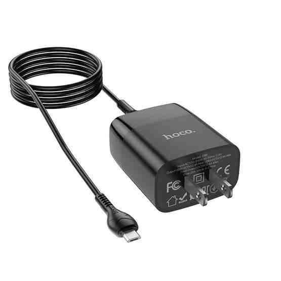 Cóc Sạc Nhanh Hoco C86 2.4A 2 Cổng Usb Màn Hình Led
