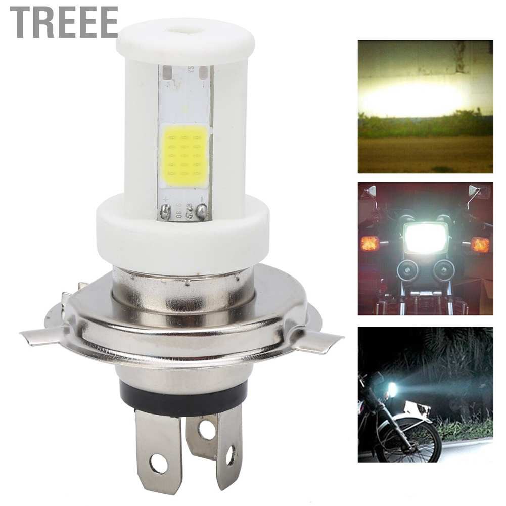 Đèn Pha Xe Mô Tô Treee H4 Led 1080lm 6500k 9-12w