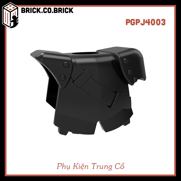 Phụ Kiện MOC Giáp Trung Cổ Đồ Chơi Lắp Ráp Mô Hình Nhân Vật Minifigure PGPJ4001-PGPJ4006