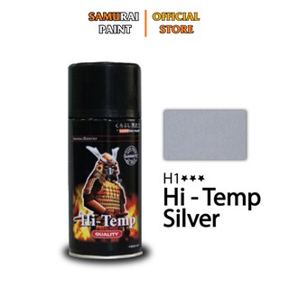 Chai Xịt Sơn Samurai H1 Chính Hãng Chịu Nhiệt Màu Bạc
