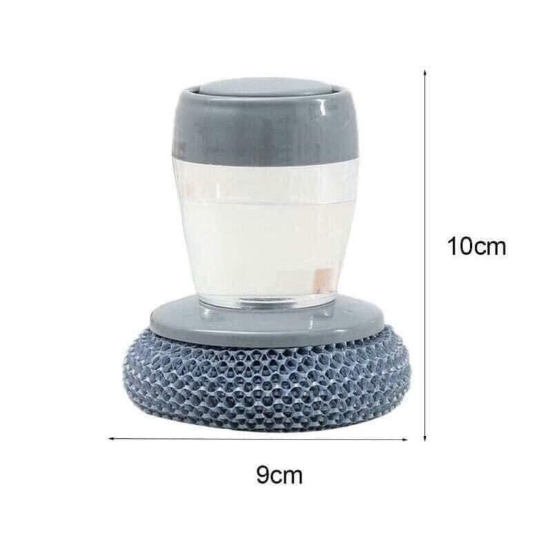 Dụng Cụ Chà Xoong Nồi Có Ngăn Đựng Dầu Tiện Lợi