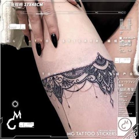 Hình xăm dán tạm thời chống nước quyến rũ cho nữ