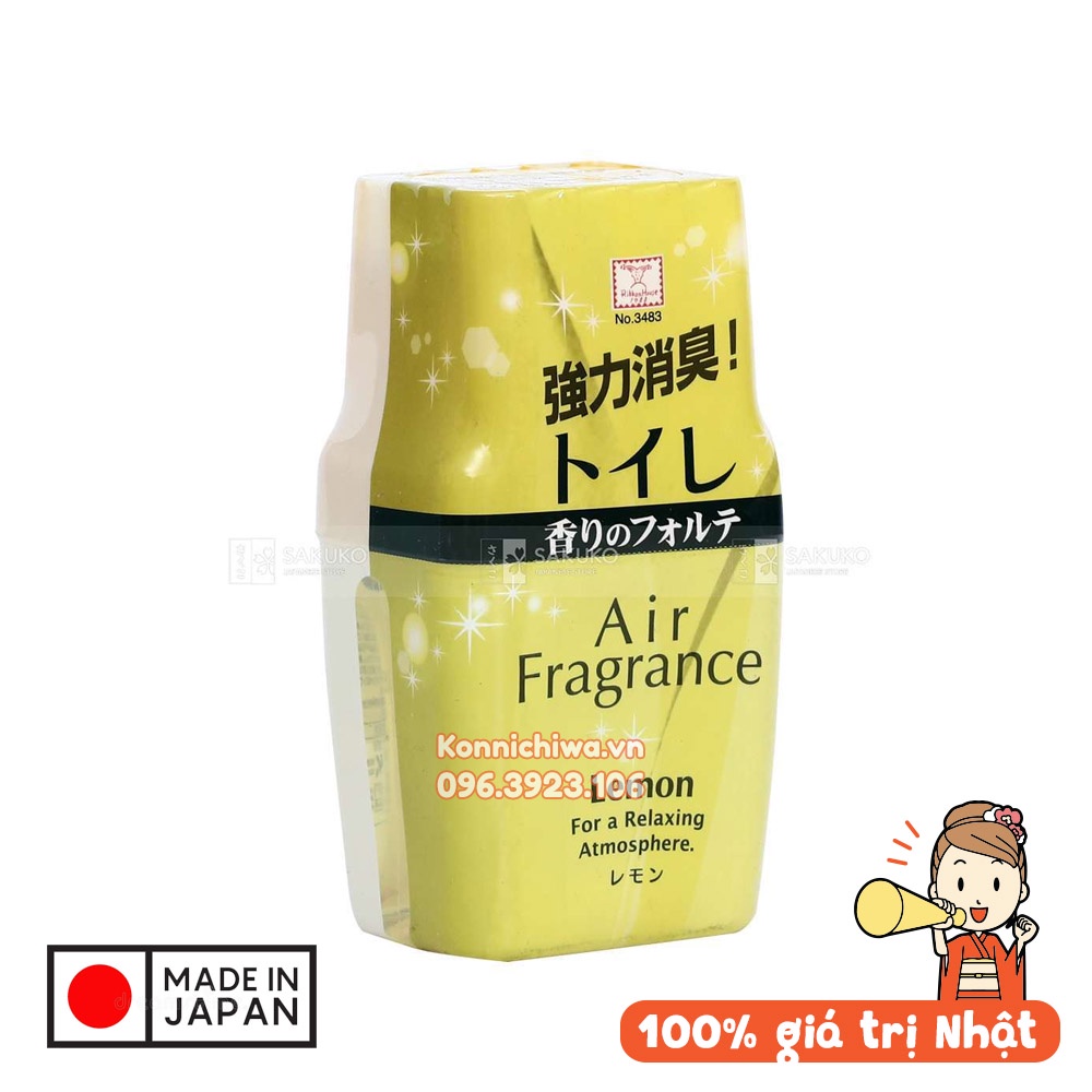 Tinh Dầu Thơm Phòng KOKUBO Air Fragrance | Sáp Khử Mùi Nhà Cửa Hộp 200ml | Hàng nội địa Nhật
