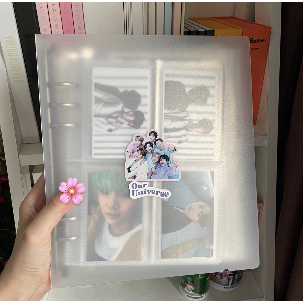 Binder A5 trơn nhiều loại sheet (1/2/4 ô)