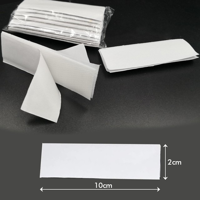 Băng Keo Dán Nylon Hai Mặt Màu Trắng Đen Đa Năng Tiện Dụng