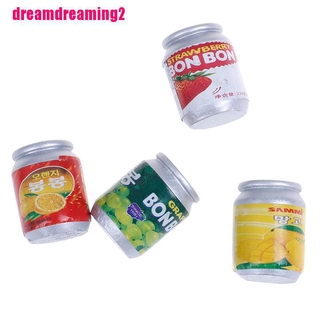 4 Bình Nước Mini Tỉ Lệ 1: 12 Trang Trí Nhà Búp Bê