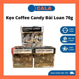 (4 Vị) Kẹo Coffee Candy Đài Loan Hộp 70g