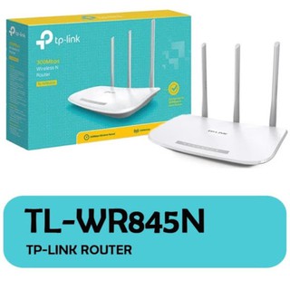 Bộ phát wifi TP link 3 râu 845N Router Wi-Fi chuẩn N 300Mbps, Bộ Phát Wifi 3 râu, Hàng chính hãng BH 2 năm