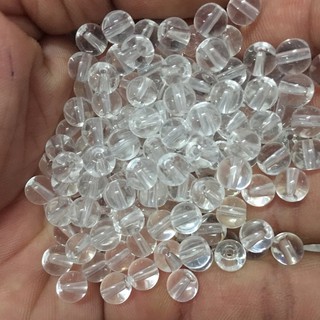 Hdt01 - hạt đá tròn màu trắng