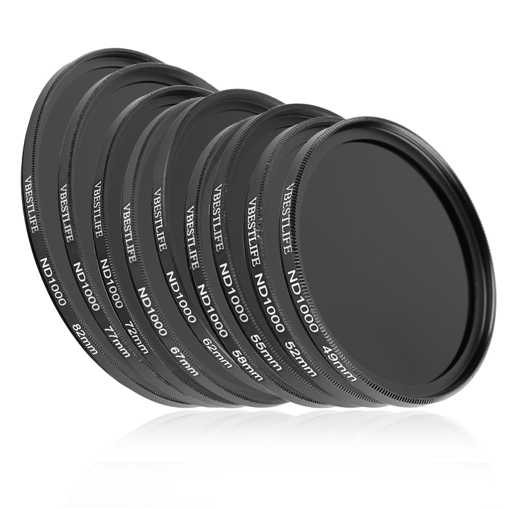 【Seller Recommend】Ống kính lọc siêu mỏng ND1000 VBESTLIFE cho máy ảnh