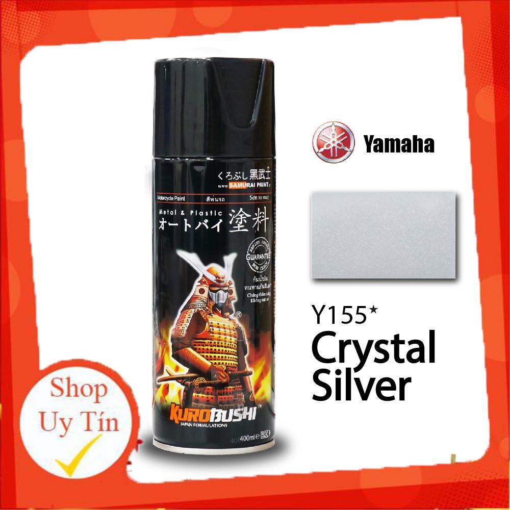 SƠN SAMURAI KUROBUSHI YAMAHA MÀU BẠC PHA LÊ (CRYSTAL SILVER) (Y155*)