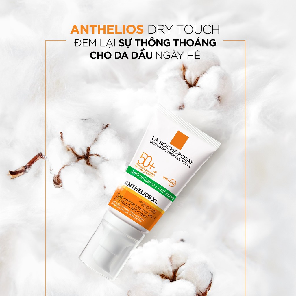 Kem Chống Nắng Cho Da Dầu La Roche-Posay Anti-Brillance/ Anti-Shine Anthelios XL Dry Touch Gel Cream (50ml)