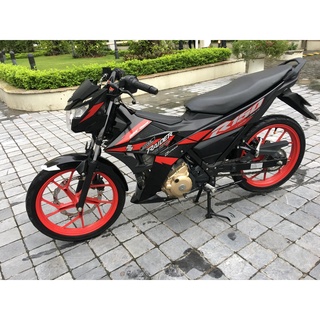 Tem Rời Raider mẫu zin màu đen đỏ trắng xám